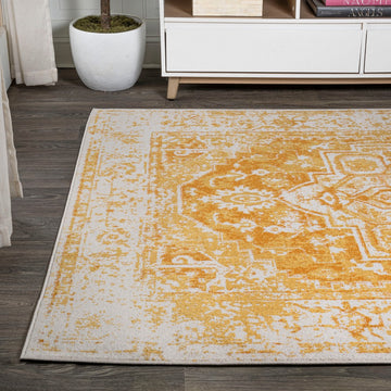 Audrey Ornate Medallion Bohemian Area Rug